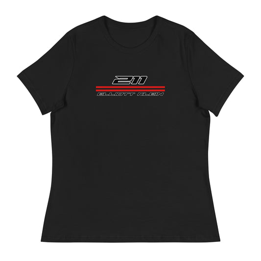 Performance | Women's Relaxed T Shirt | Klein Motorsports | 211 Bars Logo