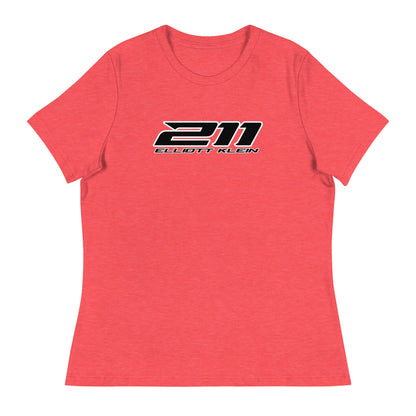 Performance | Women's Relaxed T Shirt | Klein Motorsports | 211 Logo