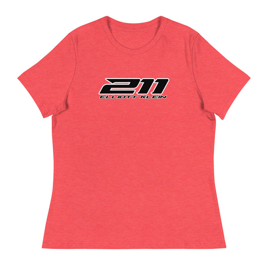 Performance | Women's Relaxed T Shirt | Klein Motorsports | 211 Logo