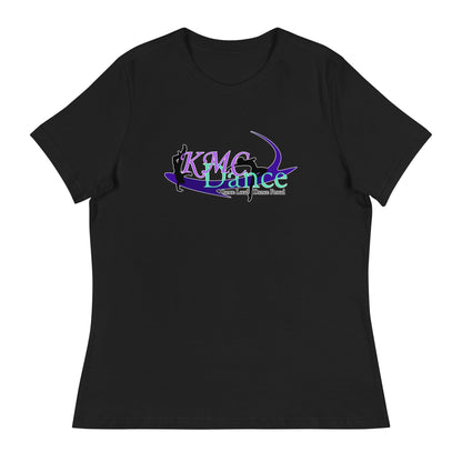 Performance | Women's Relaxed T Shirt | KMC Dance & Gymnastics | Emblem Logo