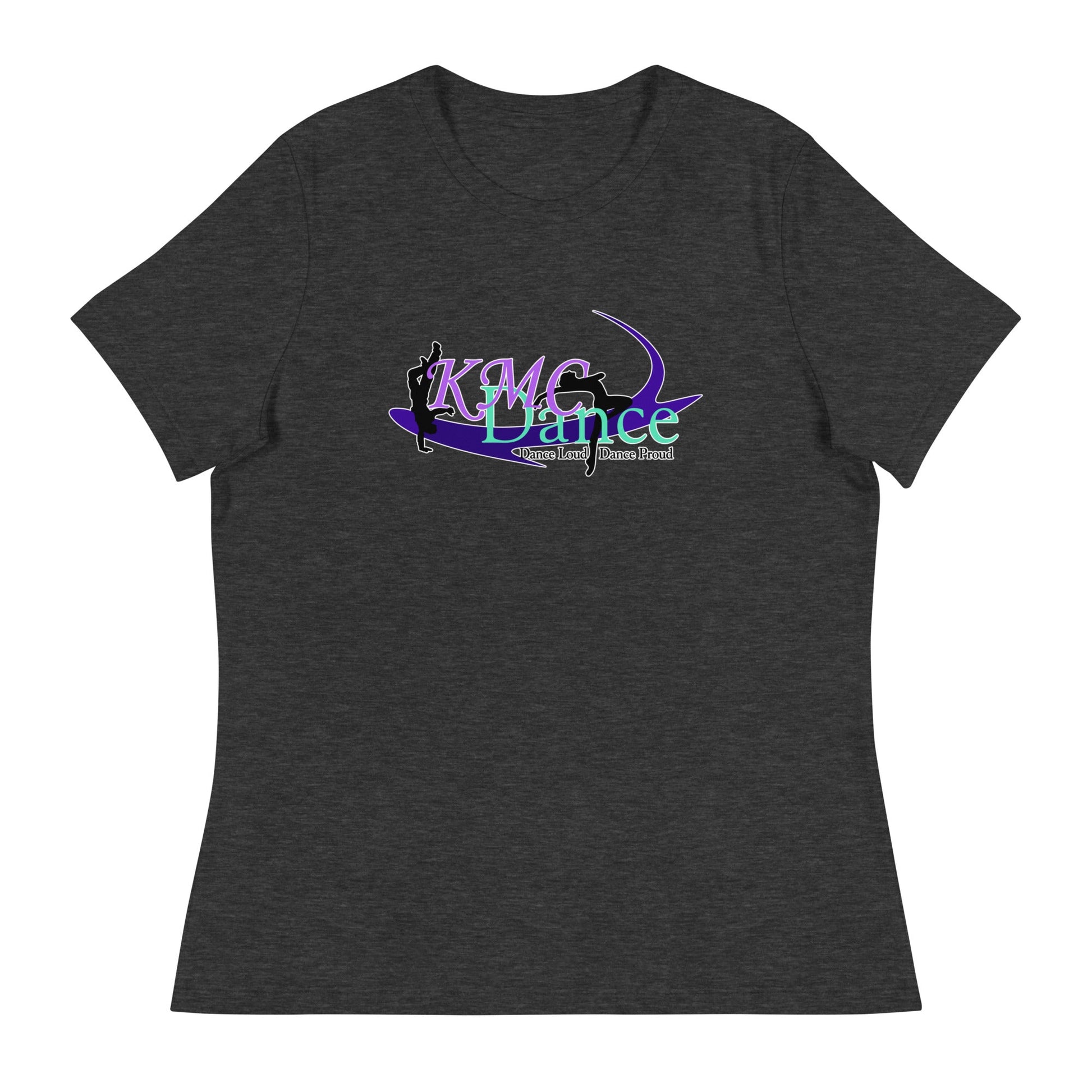 Performance | Women's Relaxed T Shirt | KMC Dance & Gymnastics | Emblem Logo