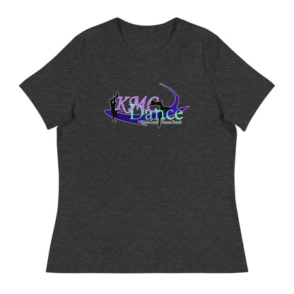 Performance | Women's Relaxed T Shirt | KMC Dance & Gymnastics | Emblem Logo