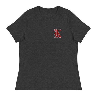 Performance | Women's Relaxed T Shirt | Kofa Baseball Booster Club | Crest Lettermark Logo