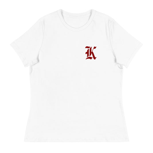 Performance | Women's Relaxed T Shirt | Kofa Baseball Booster Club | Crest Lettermark Logo