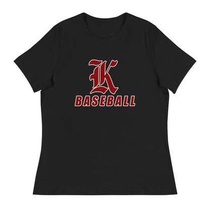 Performance | Women's Relaxed T Shirt | Kofa Baseball Booster Club | Vanguard Logo