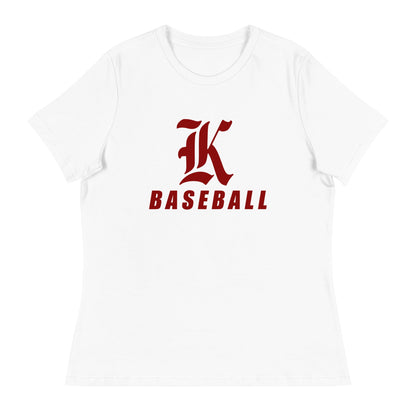 Performance | Women's Relaxed T Shirt | Kofa Baseball Booster Club | Vanguard Logo