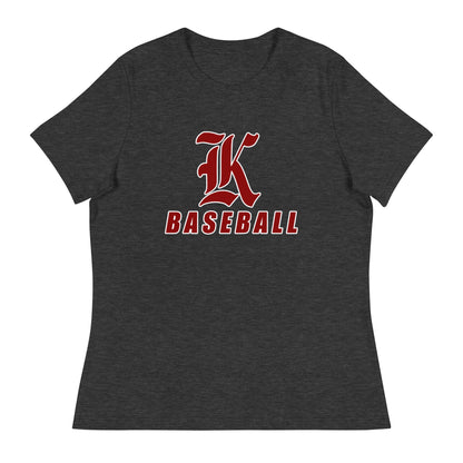Performance | Women's Relaxed T Shirt | Kofa Baseball Booster Club | Vanguard Logo