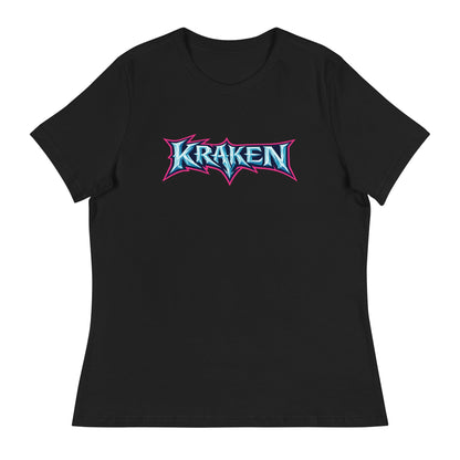 Performance | Women's Relaxed T Shirt | Kraken Fastpitch | Script Logo