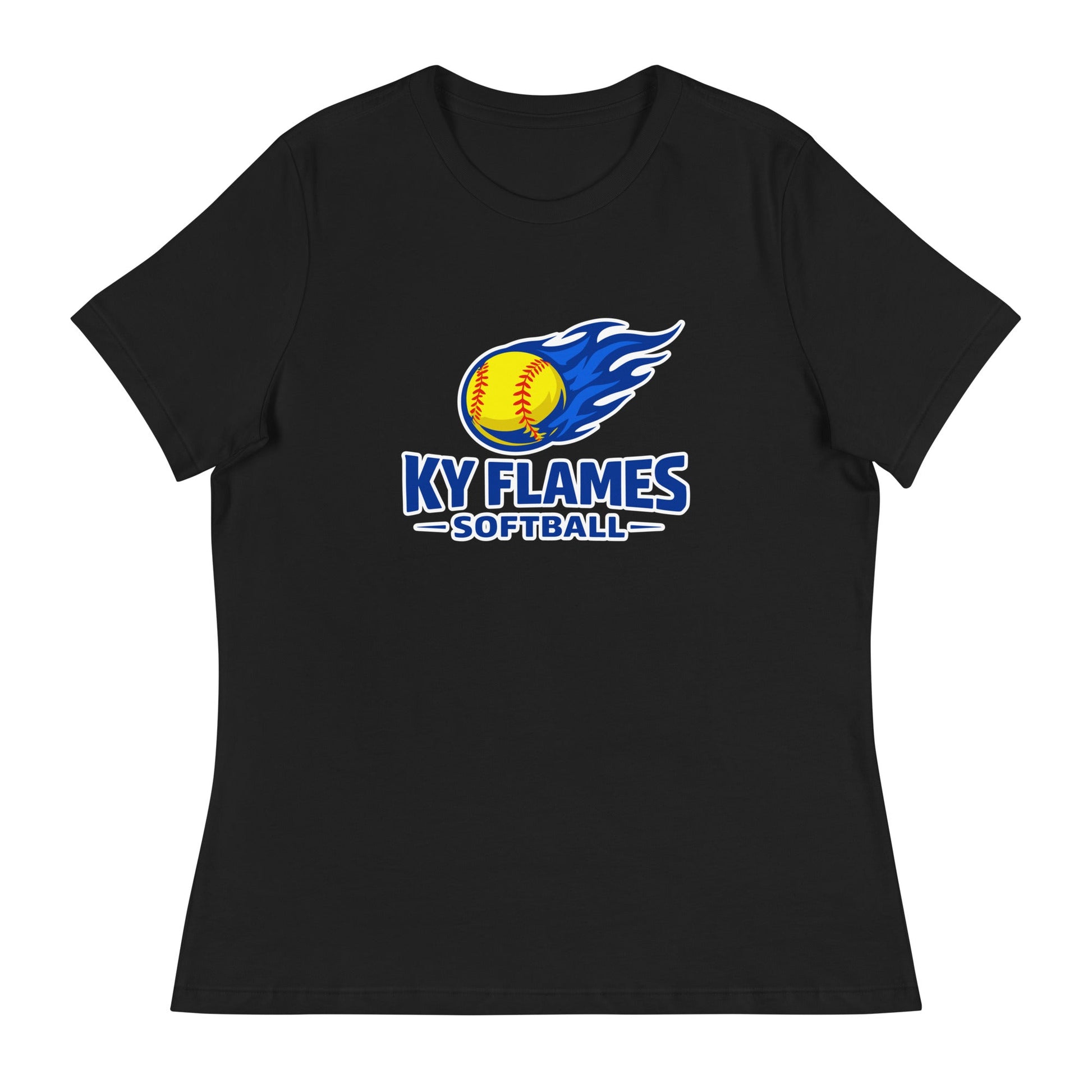 Performance | Women's Relaxed T Shirt | KY Flames | Mark Logo