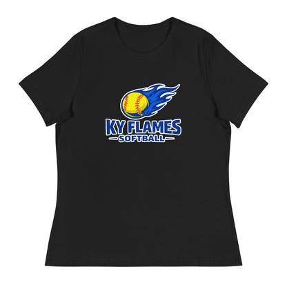 Performance | Women's Relaxed T Shirt | KY Flames | Mark Logo