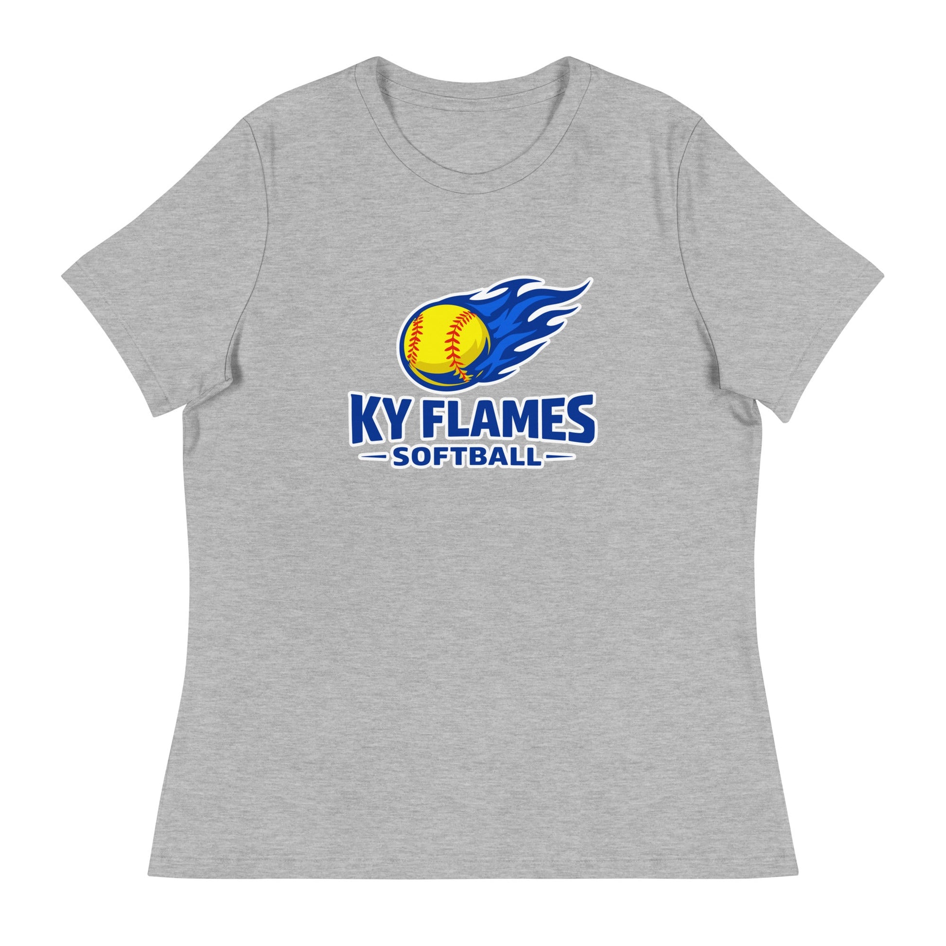 Performance | Women's Relaxed T Shirt | KY Flames | Mark Logo