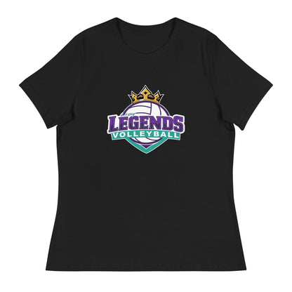 Performance | Women's Relaxed T Shirt | Lady Legends Volleyball | Crown Logo