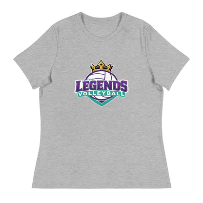 Performance | Women's Relaxed T Shirt | Lady Legends Volleyball | Crown Logo