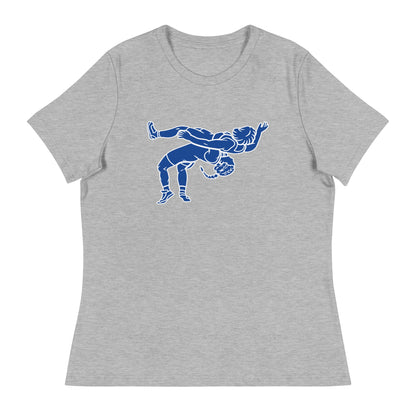 Performance | Women's Relaxed T Shirt | Lady Senators Wrestling | Wrestler Logo