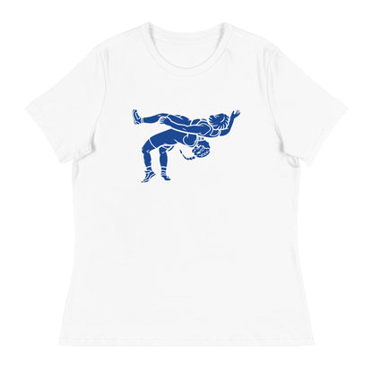 Performance | Women's Relaxed T Shirt | Lady Senators Wrestling | Wrestler Logo