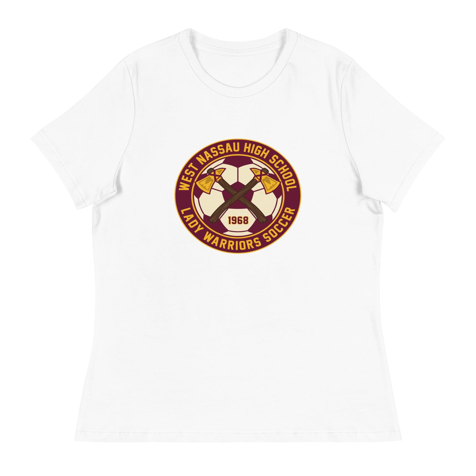 Performance | Women's Relaxed T Shirt | Lady Warrior Soccer Booster Club | Lady Warriors Logo