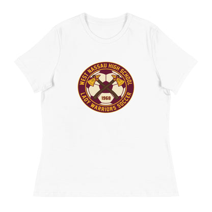 Performance | Women's Relaxed T Shirt | Lady Warrior Soccer Booster Club | Lady Warriors Logo