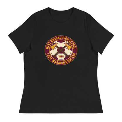 Performance | Women's Relaxed T Shirt | Lady Warrior Soccer Booster Club | Lady Warriors Logo
