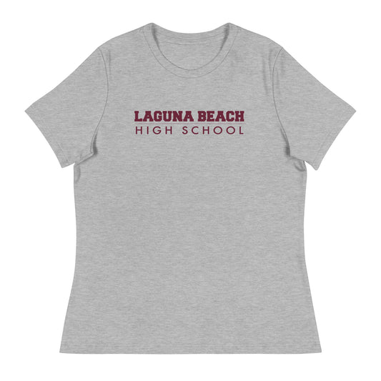 Performance | Women's Relaxed T Shirt | Laguna Beach High School Wrestling | Alt Logo