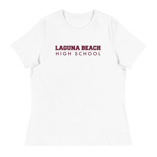 Performance | Women's Relaxed T Shirt | Laguna Beach High School Wrestling | Alt Logo