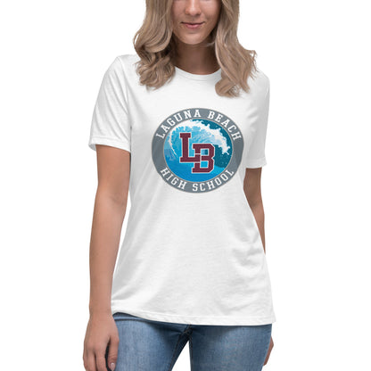 Performance | Women's Relaxed T Shirt | Laguna Beach High School Wrestling | Wave Logo