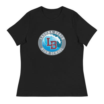Performance | Women's Relaxed T Shirt | Laguna Beach High School Wrestling | Wave Logo
