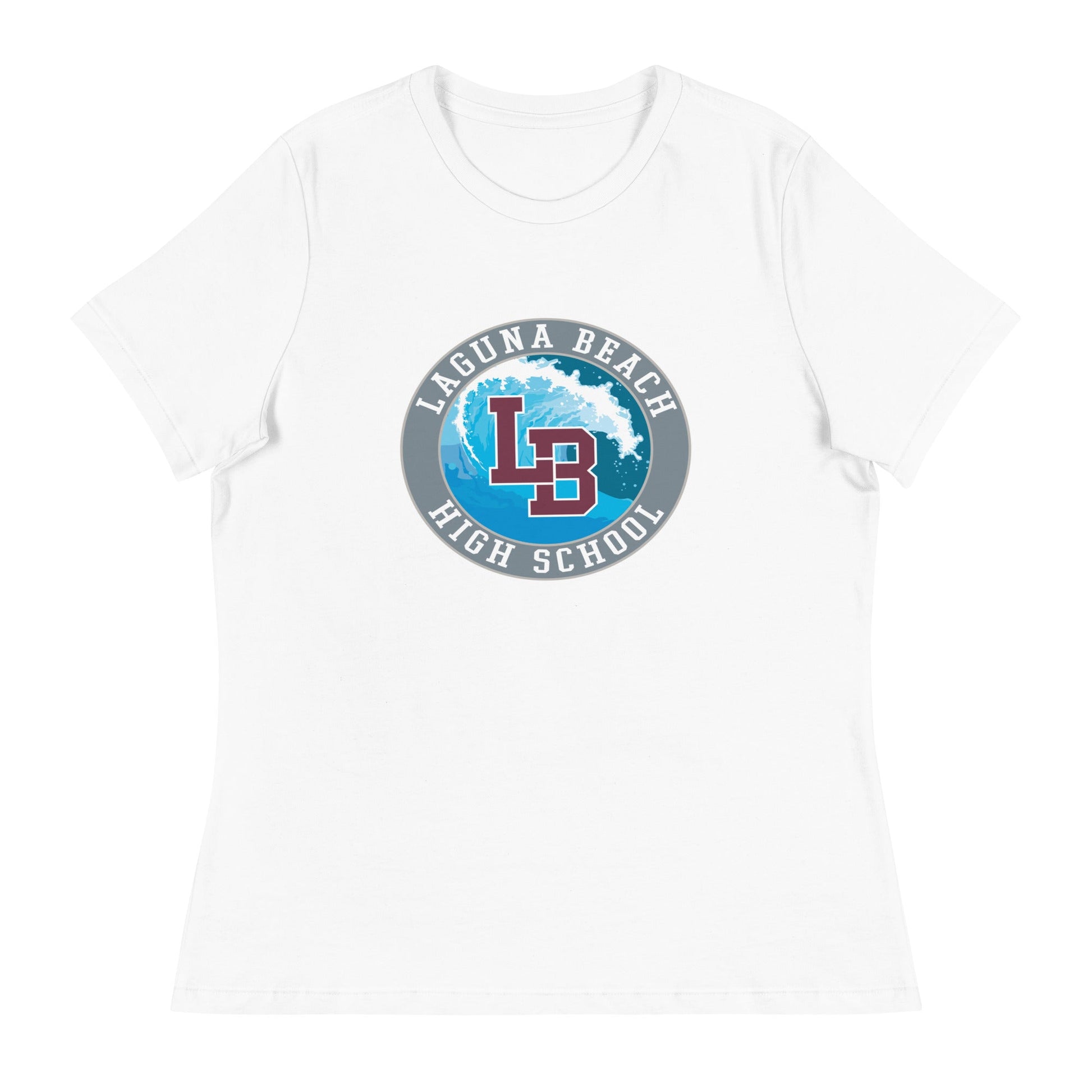 Performance | Women's Relaxed T Shirt | Laguna Beach High School Wrestling | Wave Logo