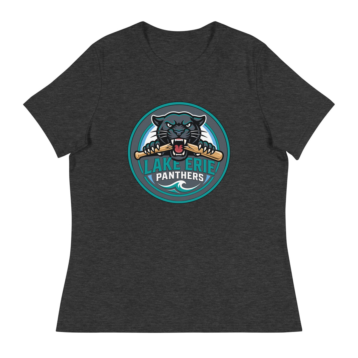 Performance | Women's Relaxed T Shirt | Lake-Erie Panthers | Badge Logo