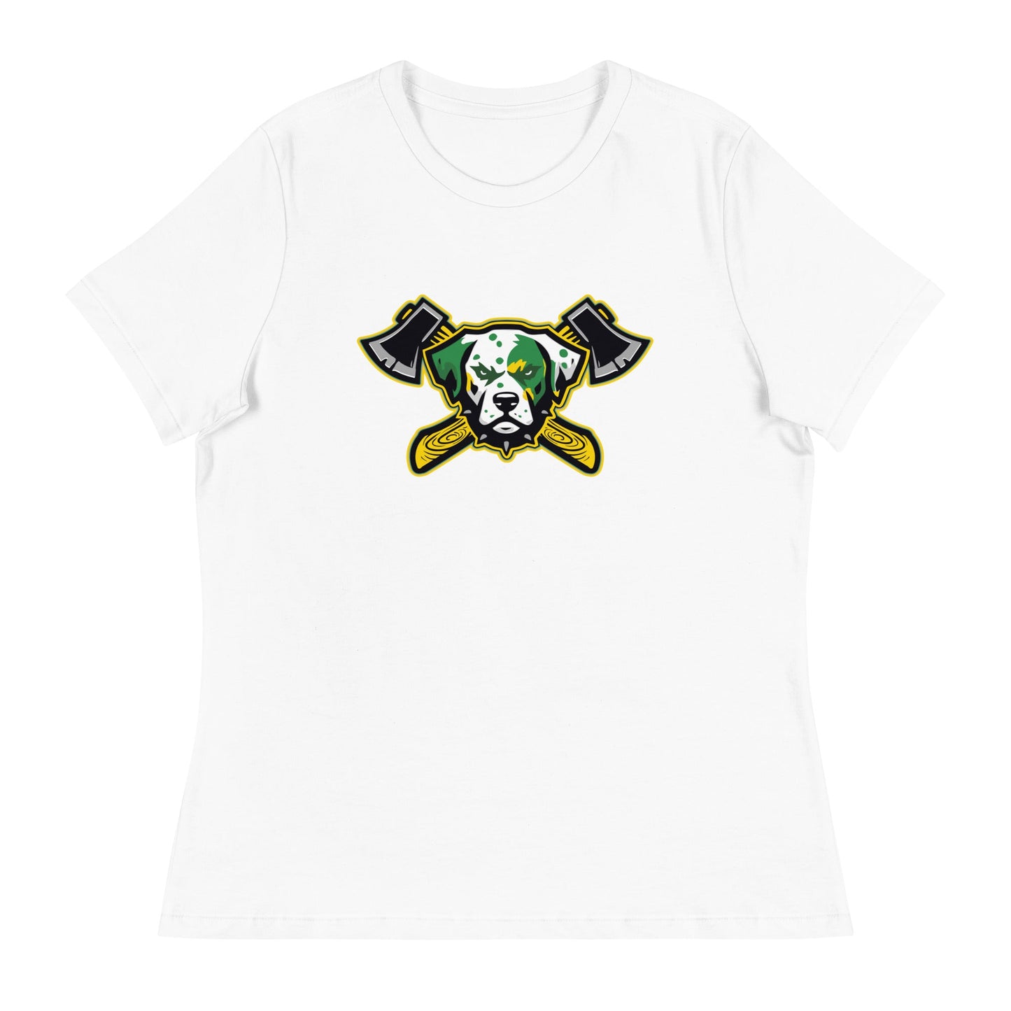Performance | Women's Relaxed T Shirt | Lake Erie Power Pines | Axe Logo