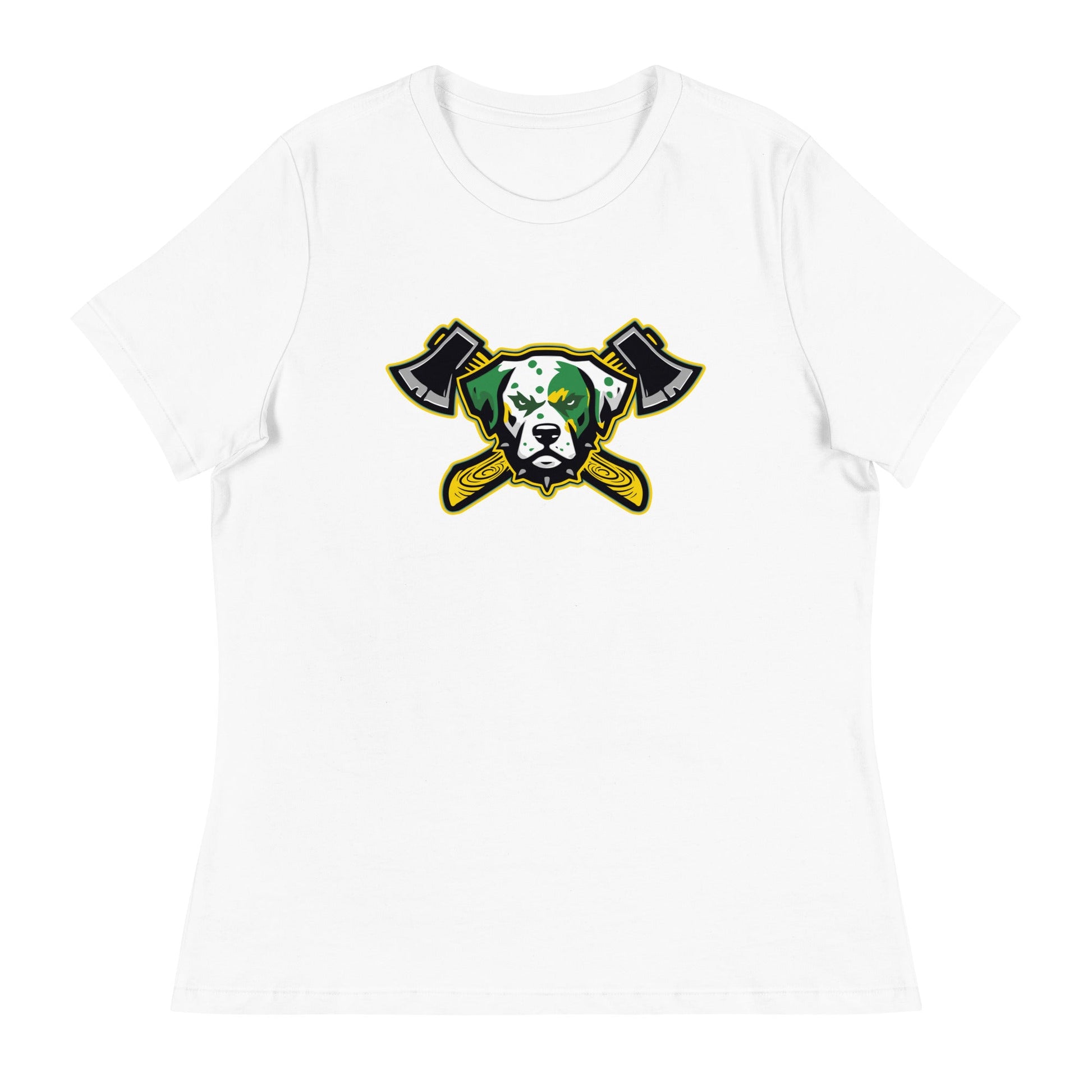 Performance | Women's Relaxed T Shirt | Lake Erie Power Pines | Axe Logo