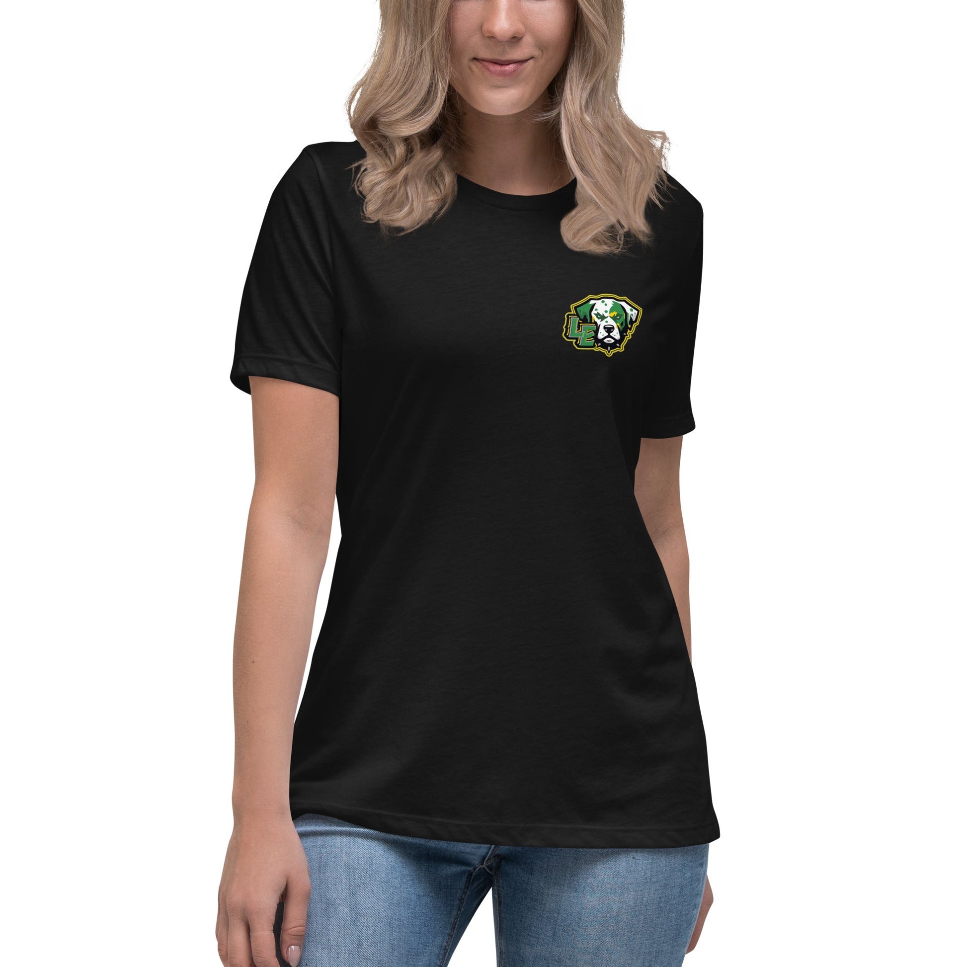 Performance | Women's Relaxed T Shirt | Lake Erie Power Pines | LE Mascot Logo