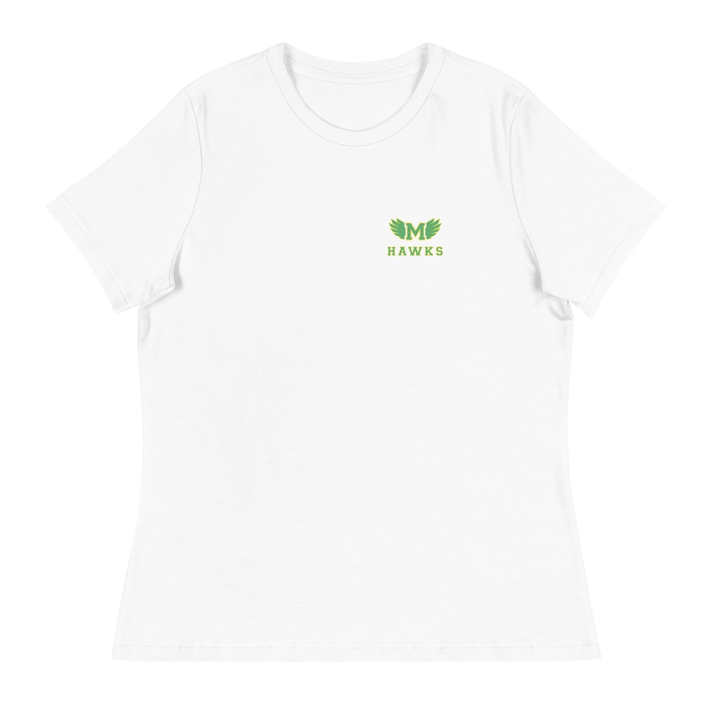 Performance | Women's Relaxed T Shirt | Lake Minneola Hawks Football | Icon Logo