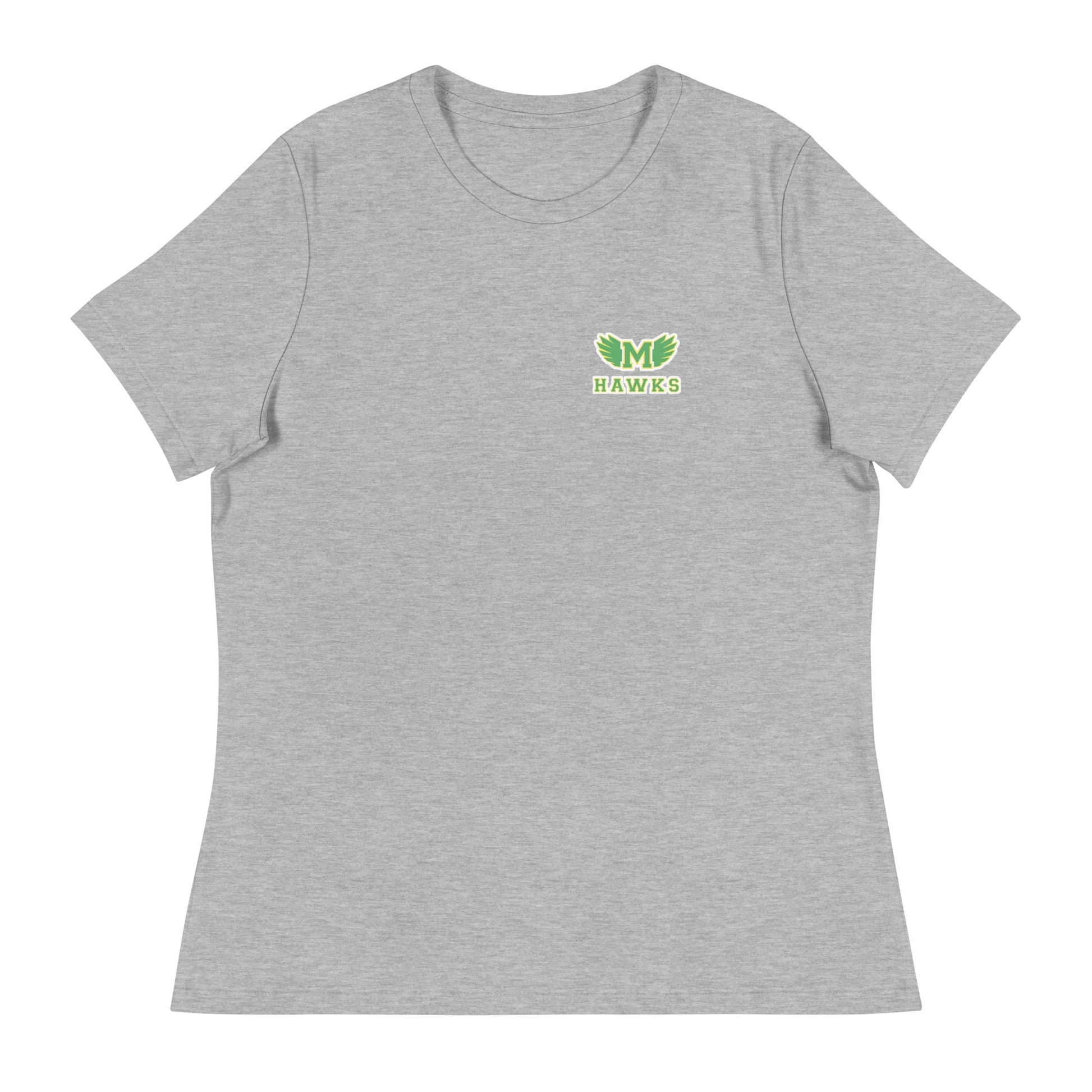 Performance | Women's Relaxed T Shirt | Lake Minneola Hawks Football | Icon Logo