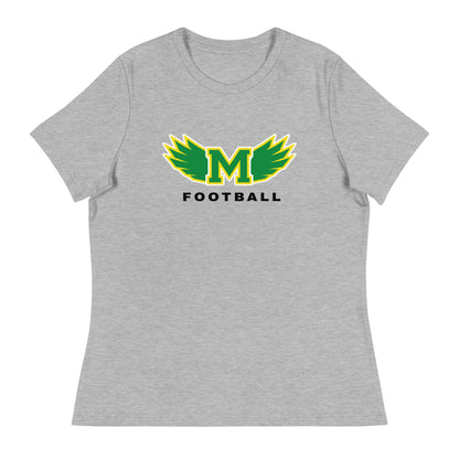 Performance | Women's Relaxed T Shirt | Lake Minneola Hawks Football | Main Logo