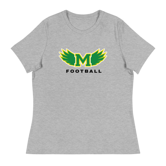 Performance | Women's Relaxed T Shirt | Lake Minneola Hawks Football | Main Logo