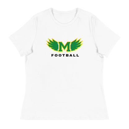 Performance | Women's Relaxed T Shirt | Lake Minneola Hawks Football | Main Logo