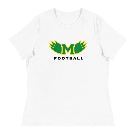 Performance | Women's Relaxed T Shirt | Lake Minneola Hawks Football | Main Logo