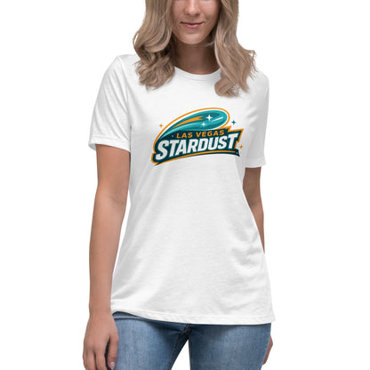Performance | Women's Relaxed T Shirt | Las Vegas Stardust | Galactic Glide Logo