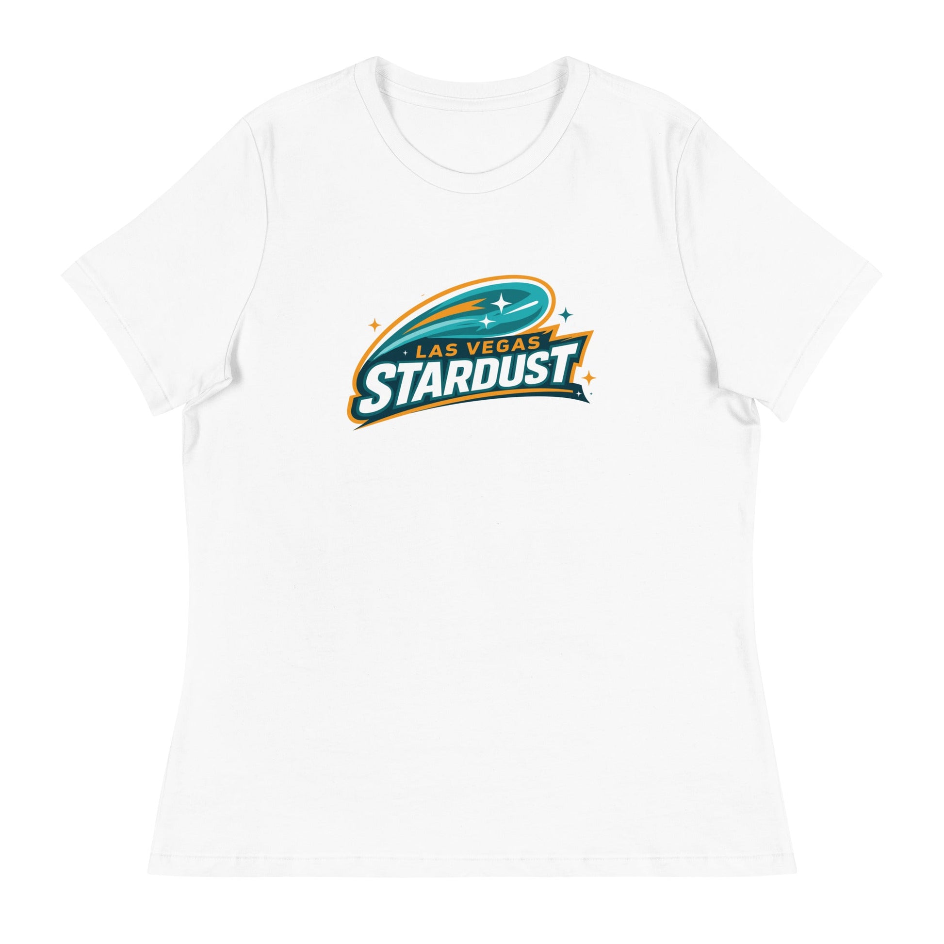 Performance | Women's Relaxed T Shirt | Las Vegas Stardust | Galactic Glide Logo