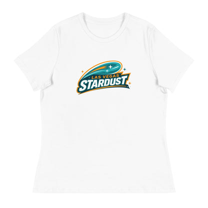 Performance | Women's Relaxed T Shirt | Las Vegas Stardust | Galactic Glide Logo