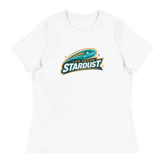 Performance | Women's Relaxed T Shirt | Las Vegas Stardust | Galactic Glide Logo