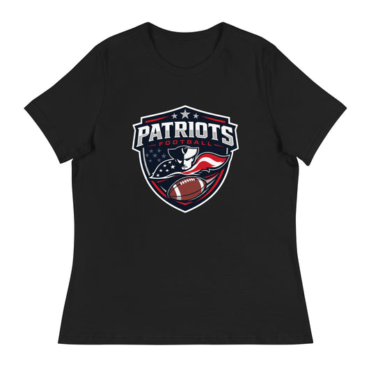 Performance | Women's Relaxed T Shirt | LFMS Athletics | Patriots Football Logo