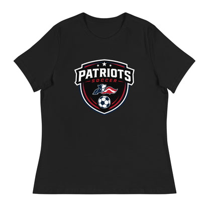 Performance | Women's Relaxed T Shirt | LFMS Athletics | Patriots Soccer Logo