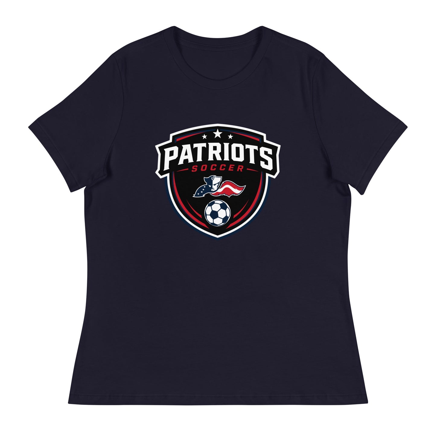Performance | Women's Relaxed T Shirt | LFMS Athletics | Patriots Soccer Logo