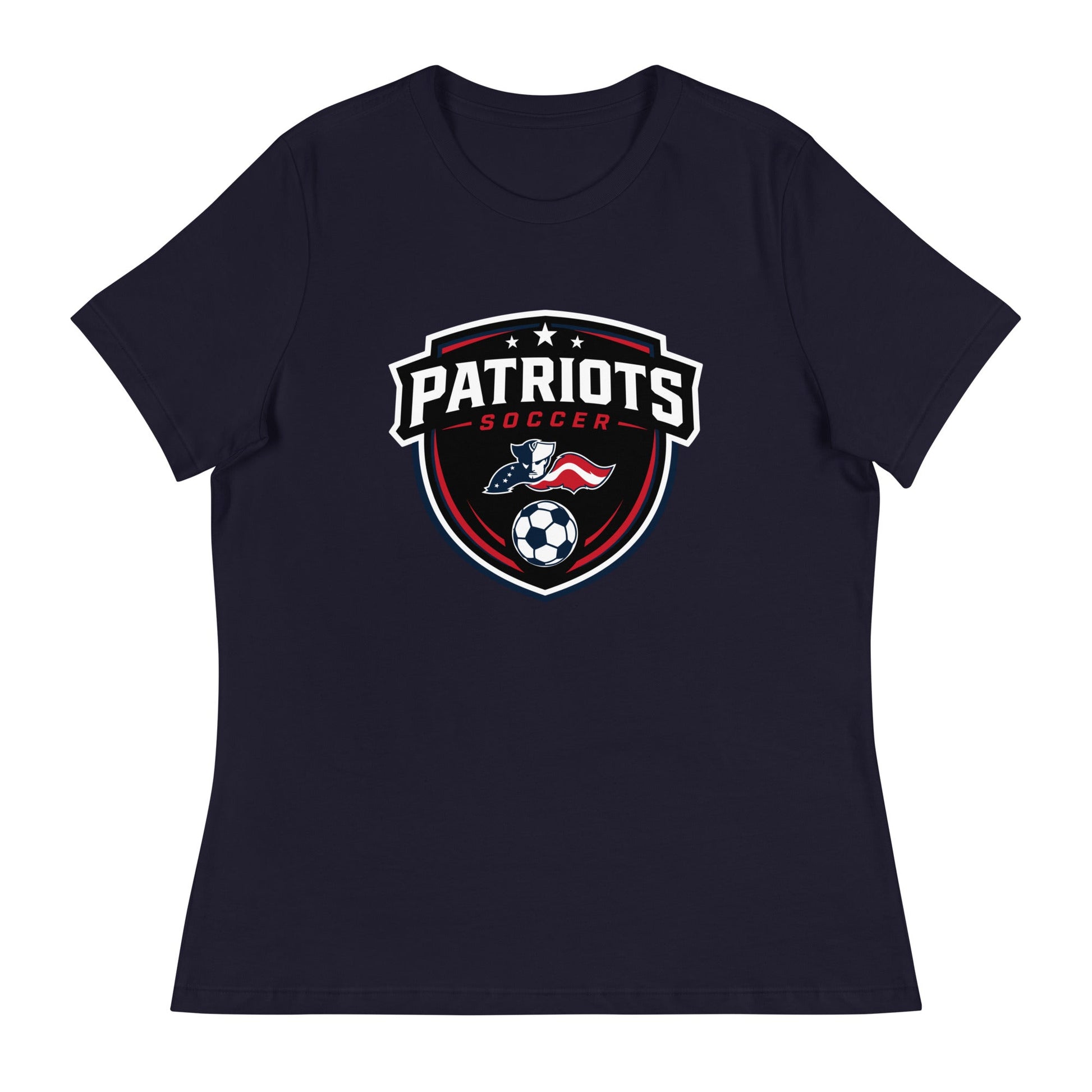 Performance | Women's Relaxed T Shirt | LFMS Athletics | Patriots Soccer Logo