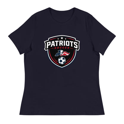 Performance | Women's Relaxed T Shirt | LFMS Athletics | Patriots Soccer Logo