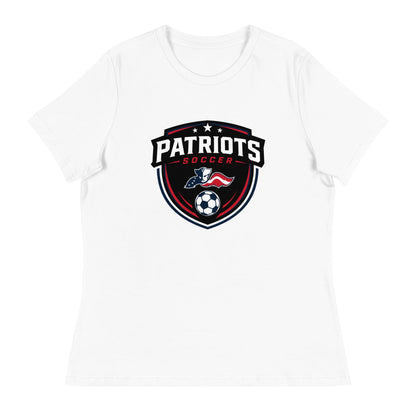 Performance | Women's Relaxed T Shirt | LFMS Athletics | Patriots Soccer Logo