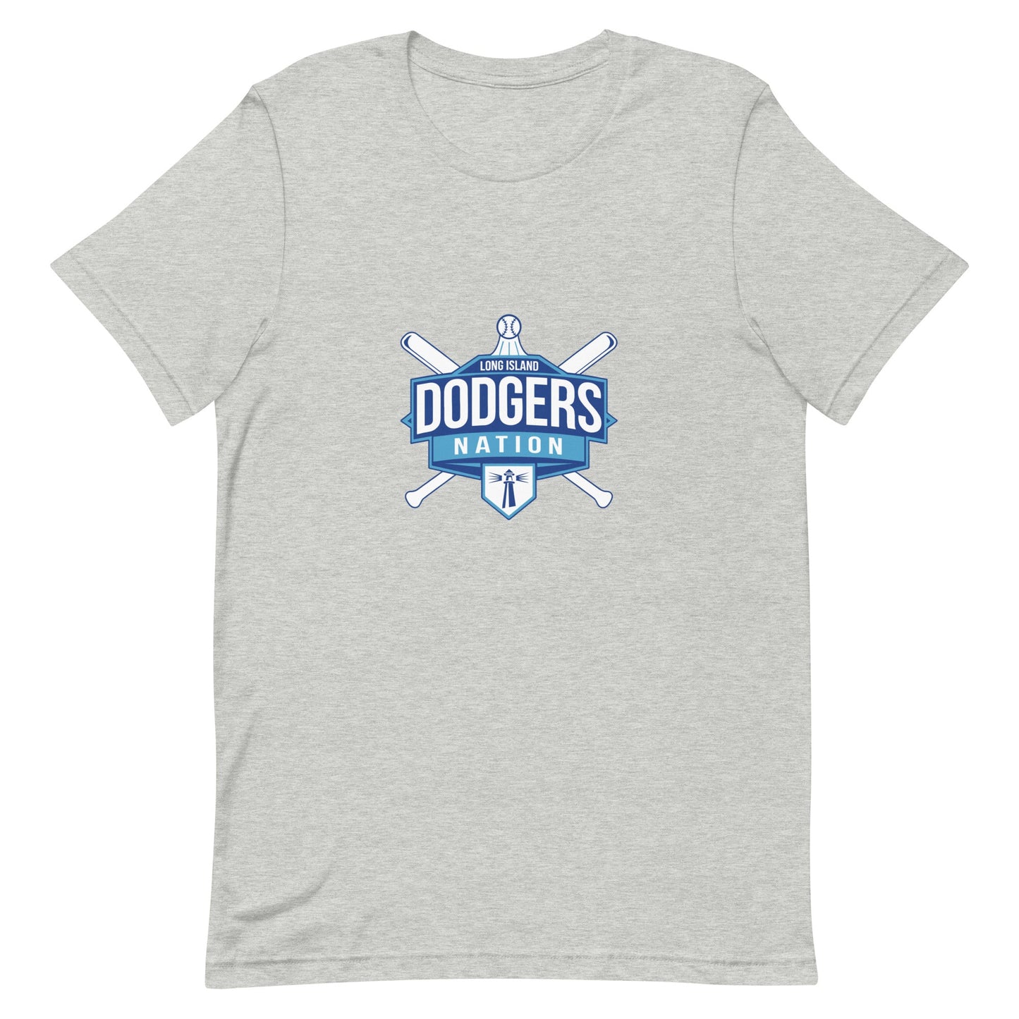 Performance | Women's Relaxed T Shirt | LI Dodgers Nation | Varsity Crest Logo