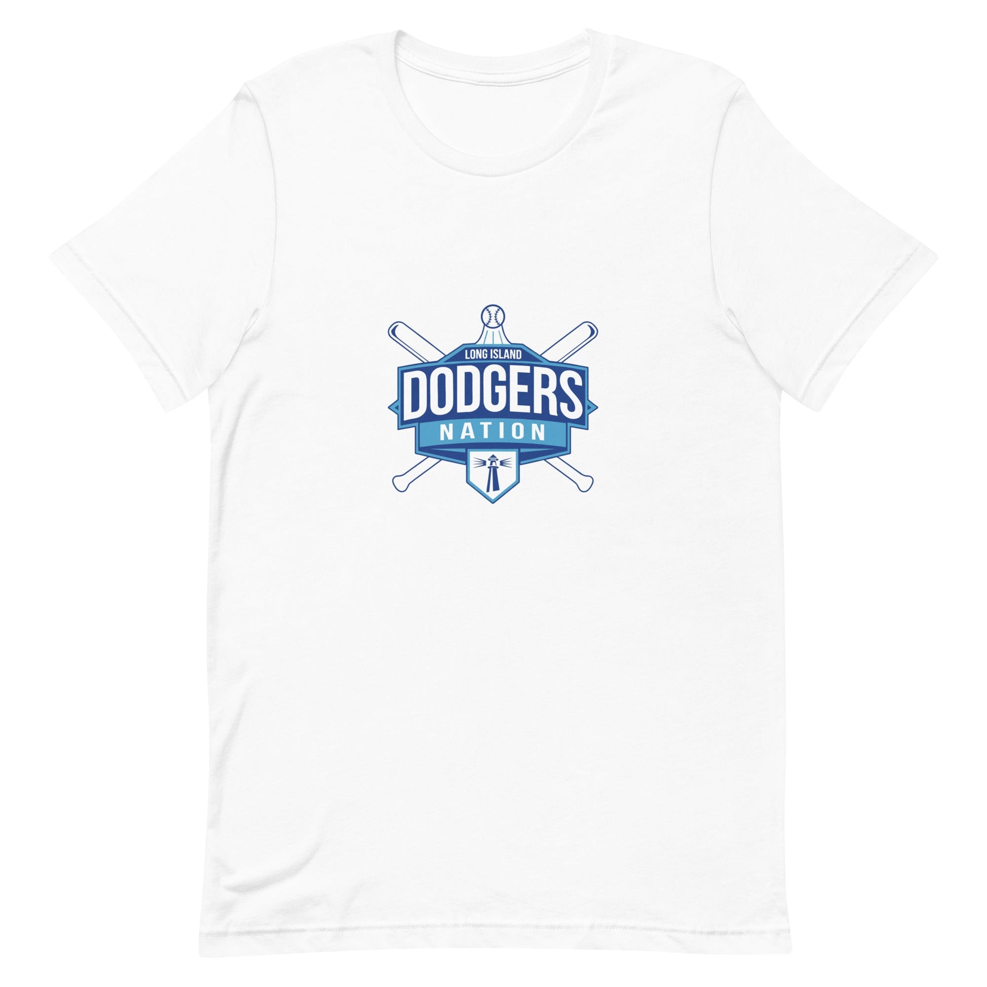Performance | Women's Relaxed T Shirt | LI Dodgers Nation | Varsity Crest Logo