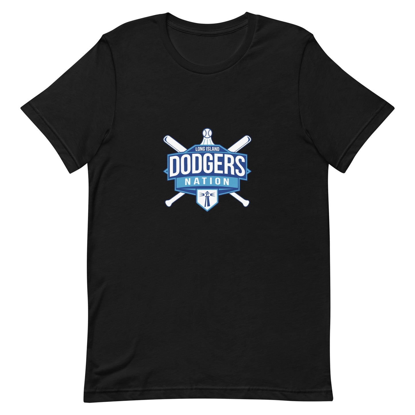 Performance | Women's Relaxed T Shirt | LI Dodgers Nation | Varsity Crest Logo